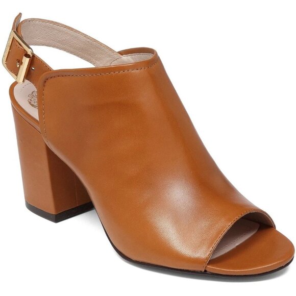 Vince Camuto Shoes - Vince Camuto - Brianny Slingback Block Heel Shoes Sz 9